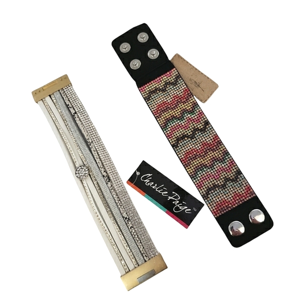 Bundle Charlie Paige and Story by DaVinci Bracelets NWT